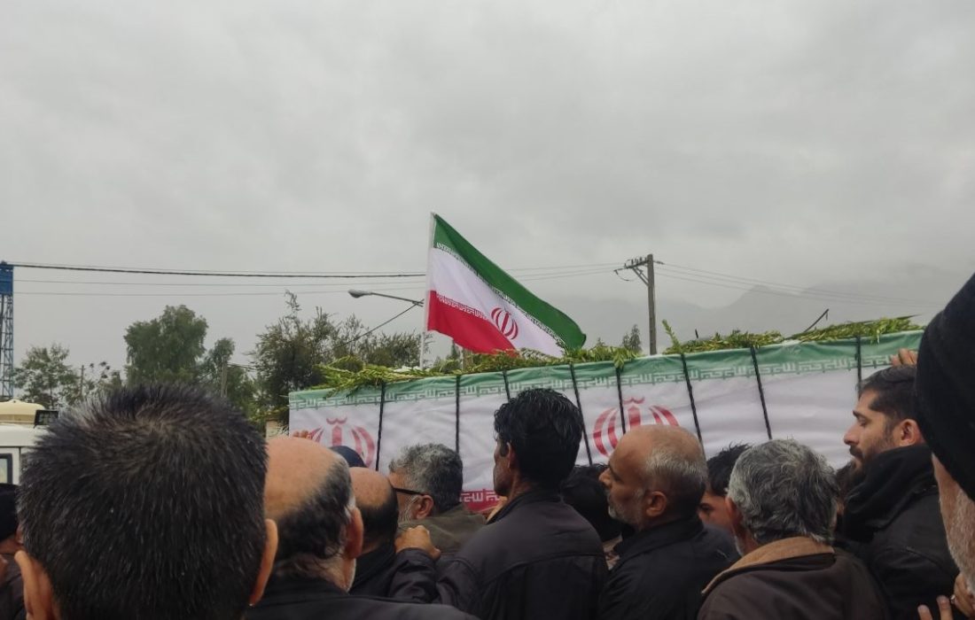 آغاز مراسم تشییع پیکر شهدای مدافع میهن در جهرم