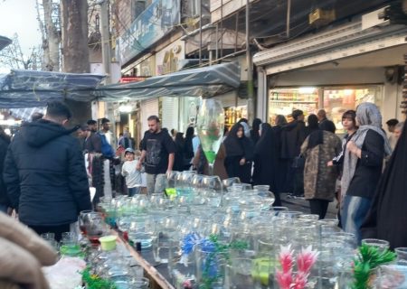 شلوغی دل‌انگیز بازار جهرم در آستانه نوروز؛ زندگی در جریان است