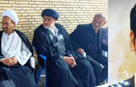 تسلیت و مطالبه‌گری سادات؛ دیدار سلاله الزهرا آقای حاج سیدعلی آقا آیت‌اللهی با خانواده شهید نخبه، دکتر علی احسانیان