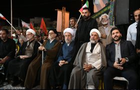 مراسم بزرگداشت قائد شهید در جهرم برگزار شد