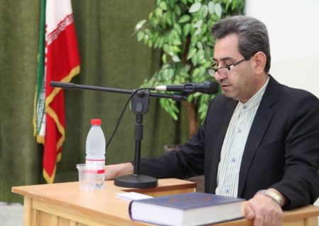 ابوالفضل قاسم‌زادگان نماینده اداره‌کل حفظ آثار دفاع مقدس و شهدا مقاومت فارس در جهرم
