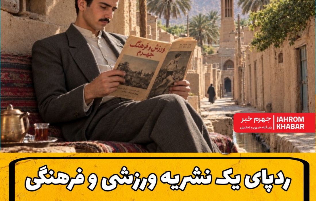 ردپای یک نشریه ورزشی و فرهنگی در جهرمِ ۷۵ سال پیش